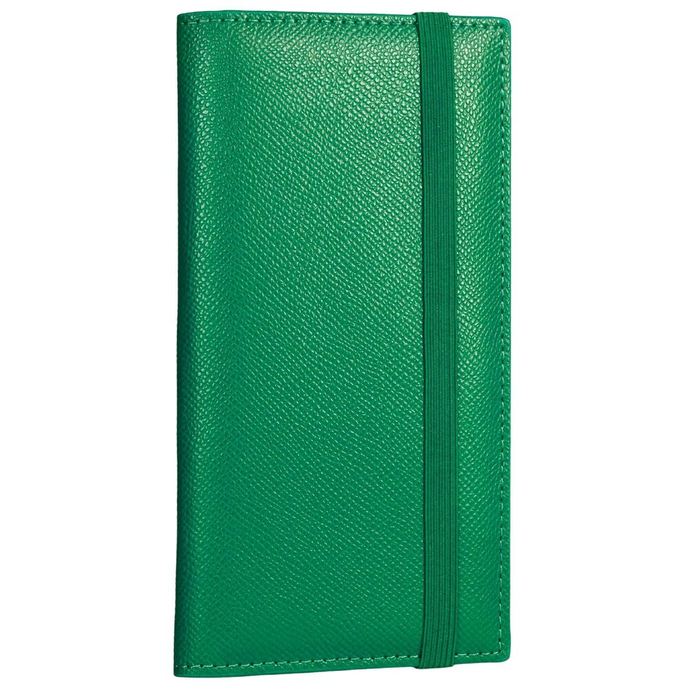 5868 Checkbook Cover & , Premium Vegan Leather Checkbook Holder Slim